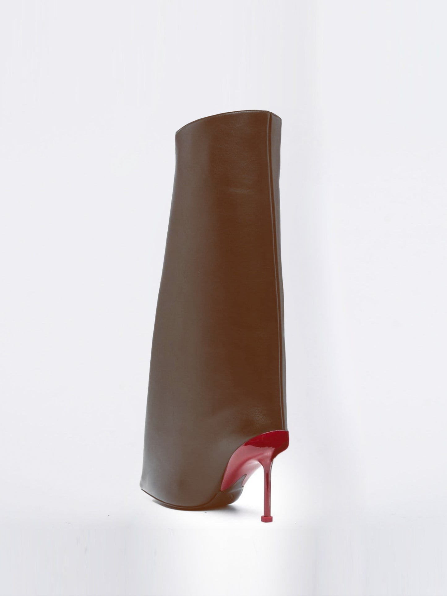 Carlita Pointy Toe Trouser Boots - Carmel Brown