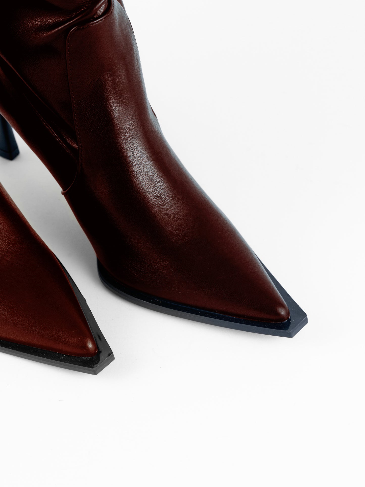 Pairs High Over the Knee High Boots - Brown Sugar