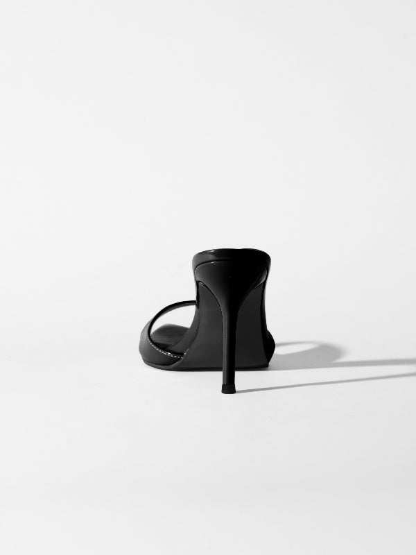 Bandel PVC Mules - Signature Black