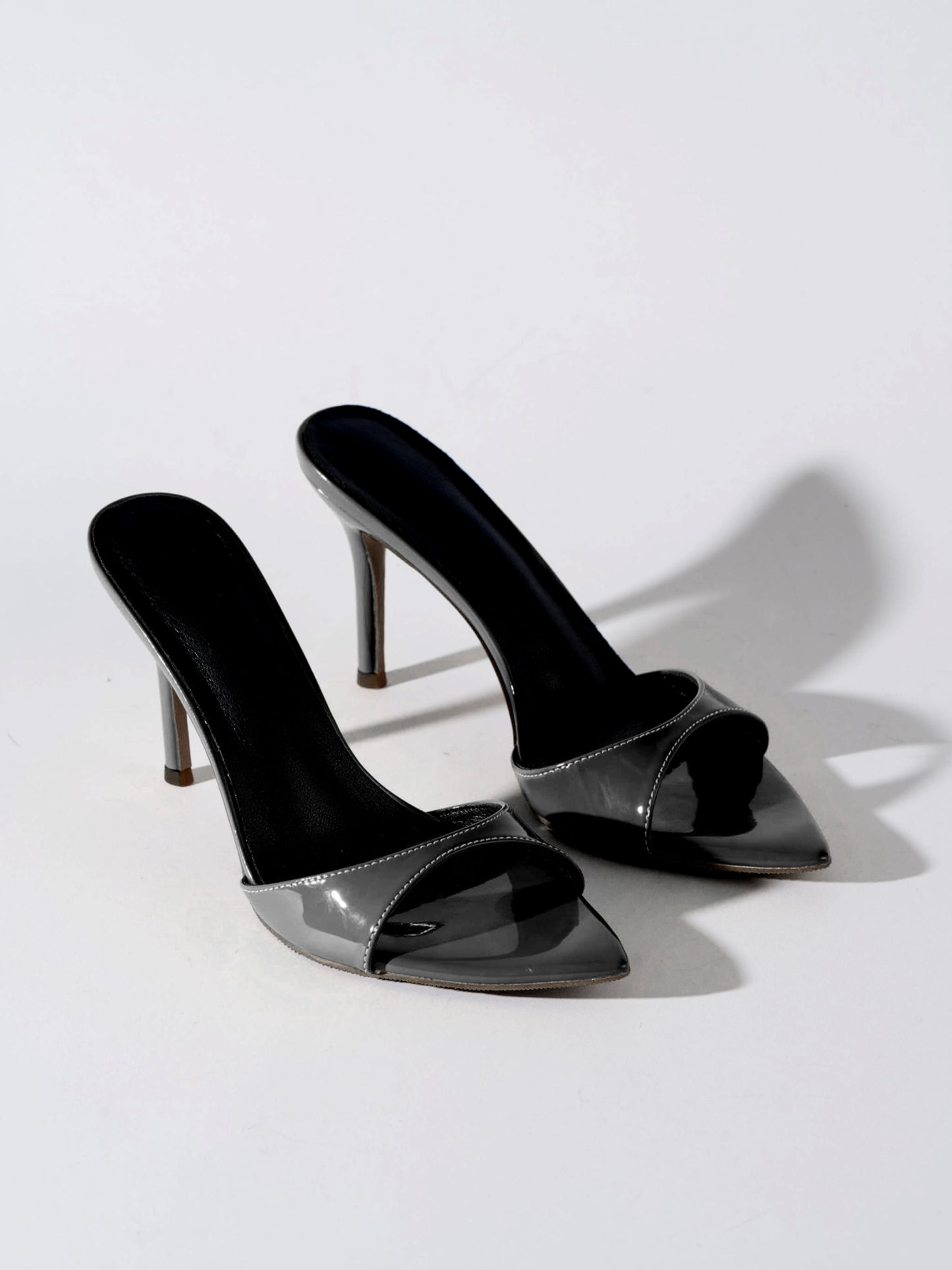 Bandel PVC Mules - Dust Grey