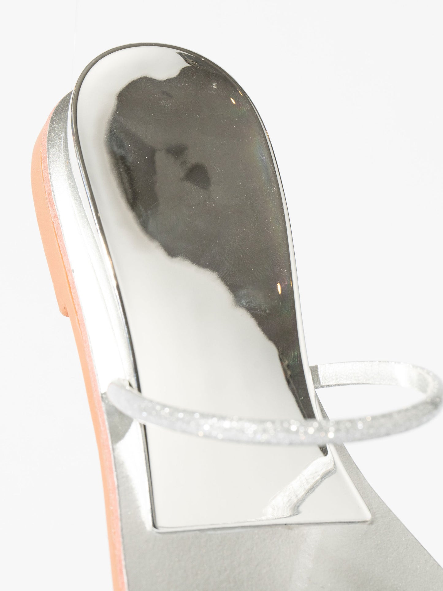 Infini Dimond Ring Flats - Glass Silver