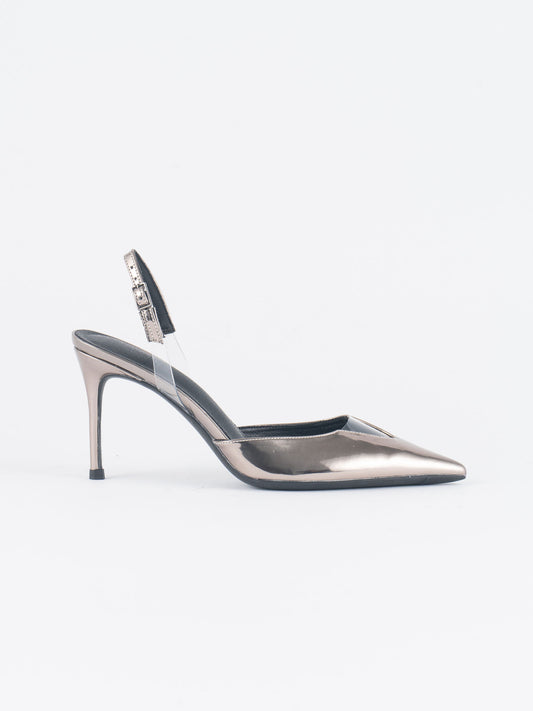 Sun Down Metallic Pumps - Bronze
