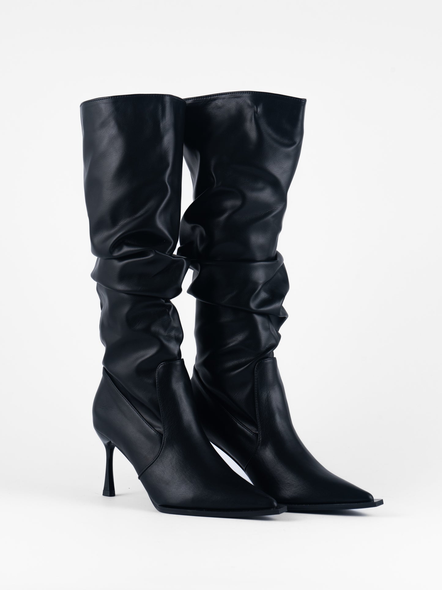 Kandra Knee High Boots - Classic Black